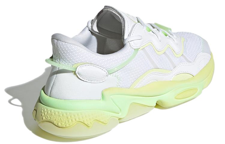 Ozweego Wmns Adidas Originals 'White Yellow Tint' Women's GX2726