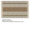 Böhmische Fransen-Tischset Weiche Baumwolle Leinen Vintage-Tischset Jacquard Maschinenwaschbares Tischset für Zuhause Bauernhaus Esstisch