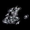300pcs 15 values Silicone Nose Pads Eyeglasses Screw On Glasses Soft Accessories Repair Tool