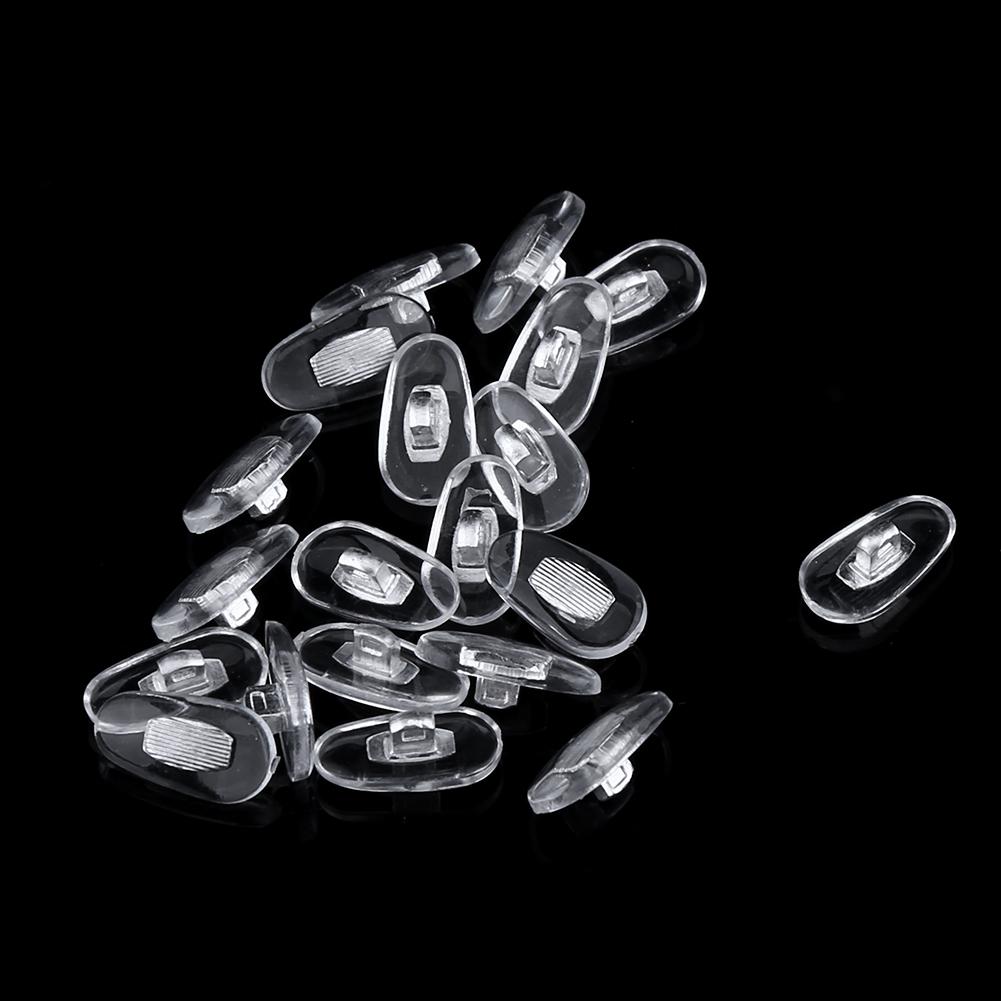 300pcs 15 values Silicone Nose Pads Eyeglasses Screw On Glasses Soft Accessories Repair Tool