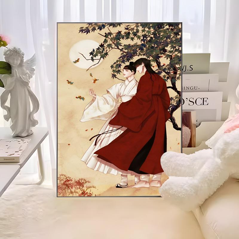 Ghost Nocturne Anime Classic Vintage Posters Whitepaper Prints Posters Artwork Kawaii Room Decor