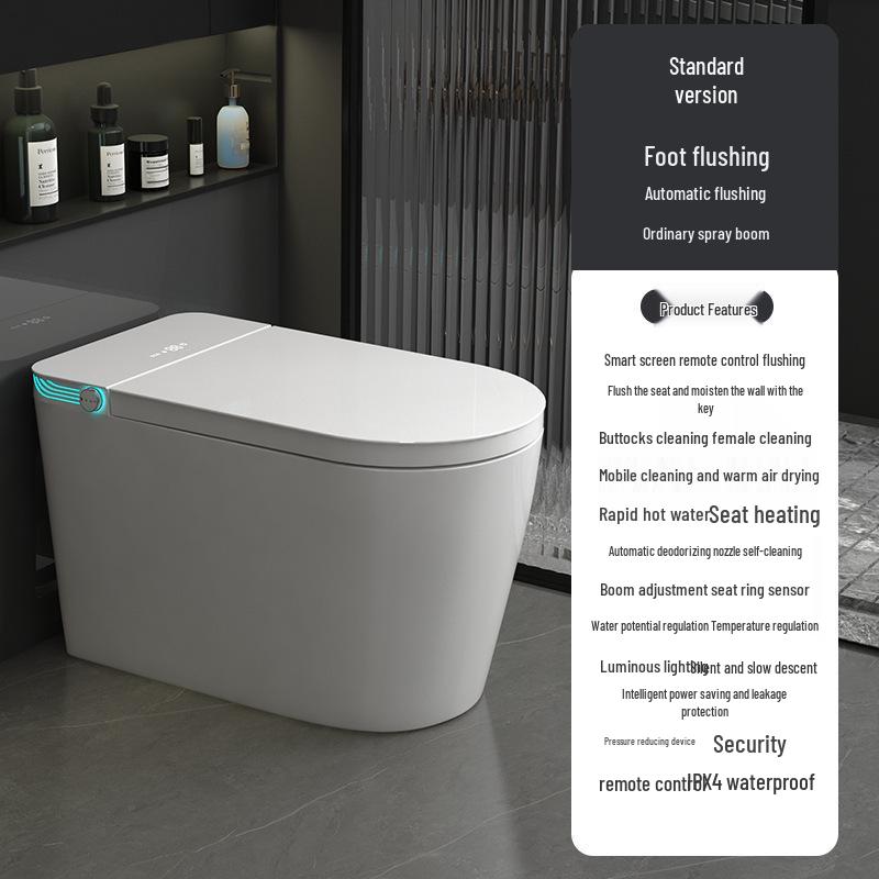 Nest Chi Smart Toilet: Household Automatic Flip Lid, Instant Heating, Sterilization, No Water Pressure Limit.