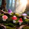 6PCS Micro landscape DIY mushroom decoration set