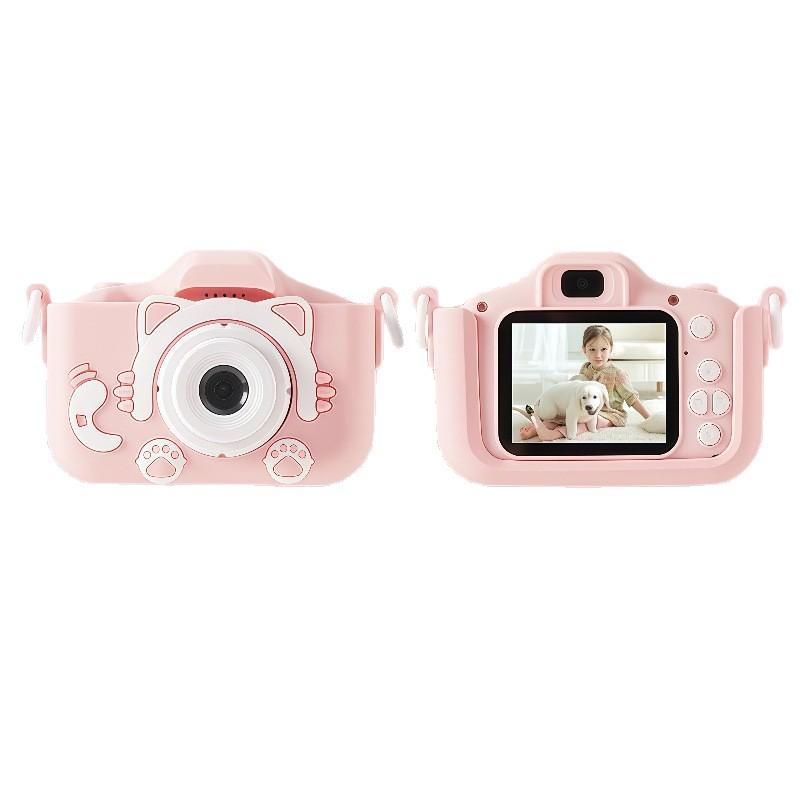 Kids' Dual-Lens HD Camera for Photos & Videos - Ideal Birthday Gift for Girls, Campus X2-M