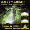 Perrace D2S LED Headlight with Pong Mount, Explosive Light, 24,000 LM, High Brightness, 6,500K