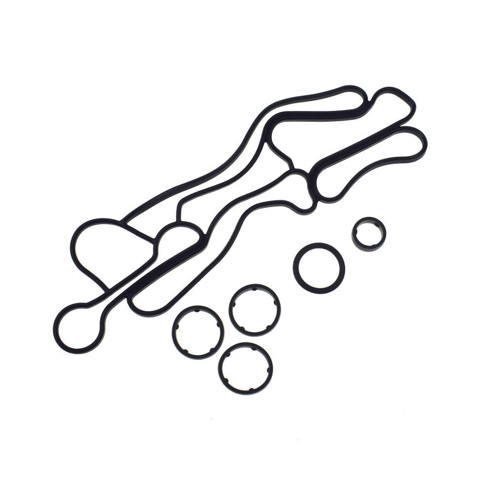 Motoroljekjøler Pakningssett For Land Rover Range Discovery LR4 LR013149