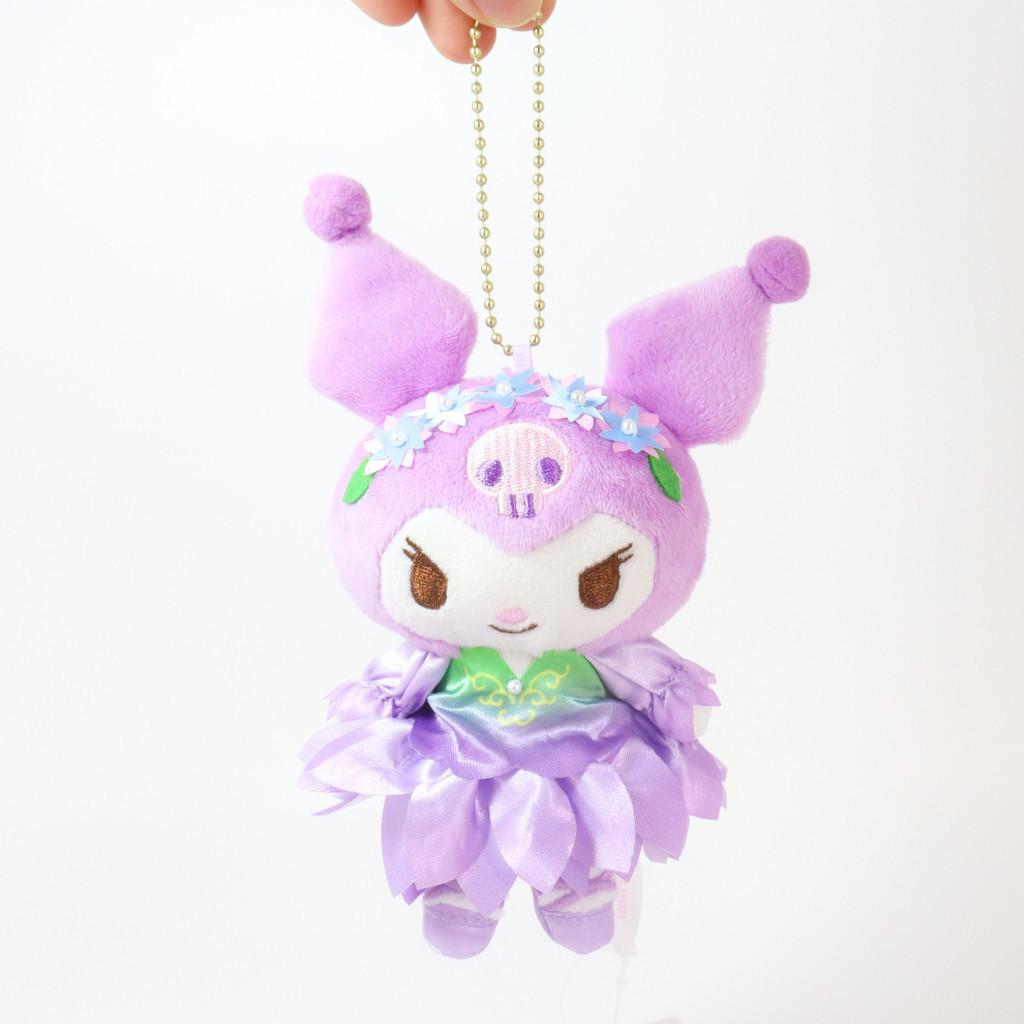 Kuromi Fairy Plush Bag Charm With Extra Soft Short Plush And Pp Cotton Filling**
