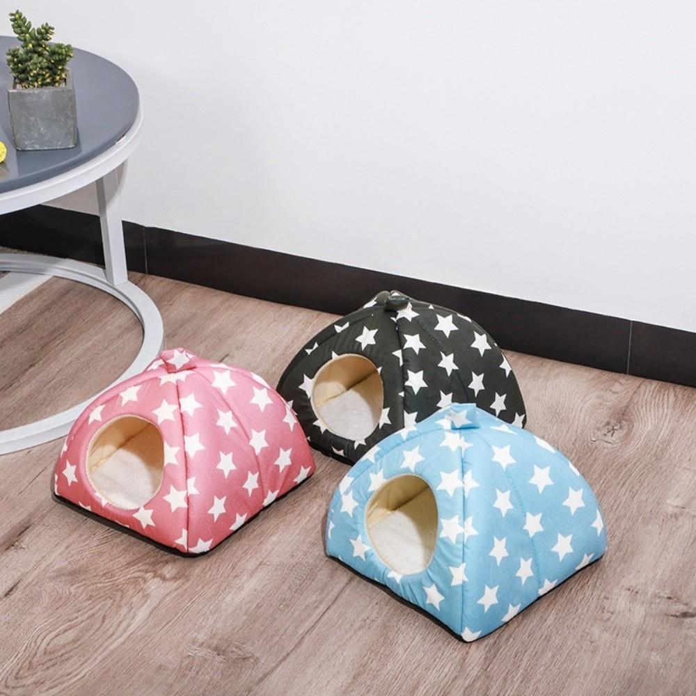 Washable Bunny Bed Indoor Use Guinea Pig Hiding Hut Durable Rabbit House  For Small Pets
