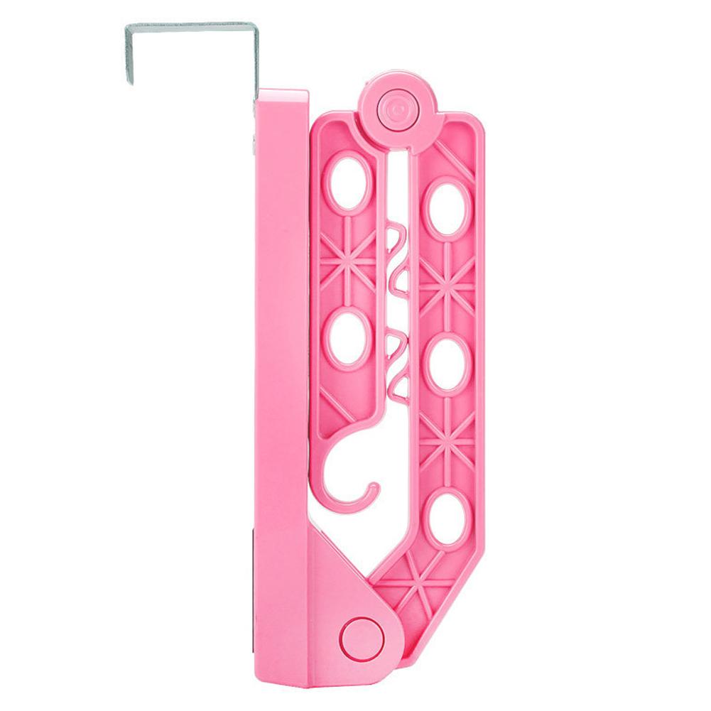 Bærbar Reisekleshenger, Sammenleggbare Over Dør Kroker, Multifunksjonelt Tørkestativ for Oppheng av Håndklær, Morgenkåper, Hatter, Skjerf