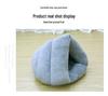 Four Seasons Semi-Enclosed Pet Bed: 3D Warm Cat and Small Dog Bed Slipper Mat
