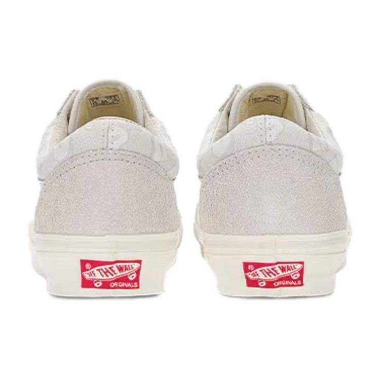 Undefeated X Vans OG Old Skool LX U-Man - Blanc De Blanc Unisex Sneakers White VN0A4P3XJVY