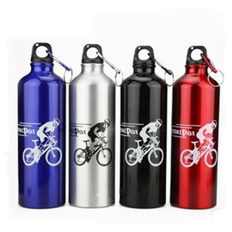 Cyklistická fľaša na vodu 750ML MTB fľaša na vodu pre cestný bicykel s prackou Beh Športové horolezectvo Hliníková rýchlovarná kanvica Príslušenstvo k bicyklom