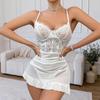 Lingerie for Women Babydoll Chemise Lingerie Sets Nightgown Lace Dress Sleepwear Teddy Outfits for Women