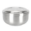 Beard Shave Bowl Comfortable Touch Anti Slip Stainless Steel Durable Stylish Look Face Mask Bowl with Lid for Home