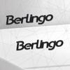 3D Auto Metal For Citroen Berlingo Badge Camper Van K9 M XL Chrome Silver Car Rear Trunk Emblem Sticker LOGO Decor Body Styling