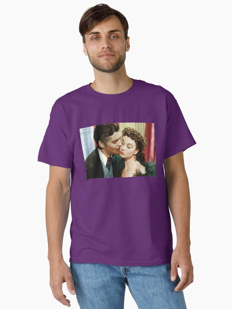 Gone with the Wind Lover Gifts Gone With The Wind Clark Gable Halloween Classic T-Shirt