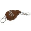 SK Japan Sumikkogurashi Rubber Reel Keychain Tonkatsu