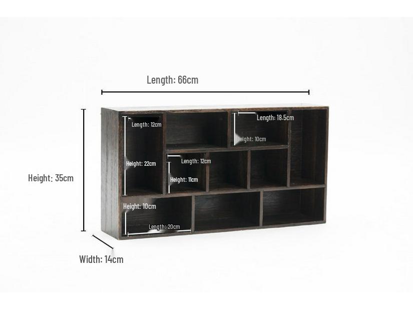 Duobaoge Solid Wood Tea Cup & Zisha Teapot Display Shelf Cabinet for Gongfu Tea Sets.