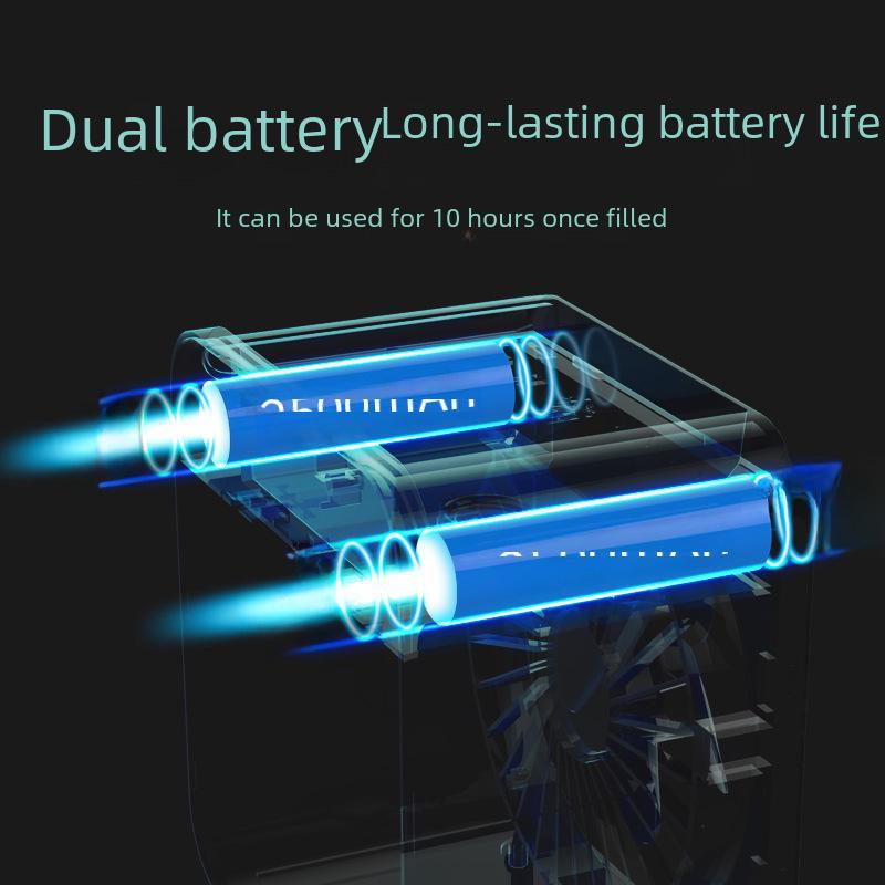 "USB Mini Desktop Air Cooler & Humidifier"