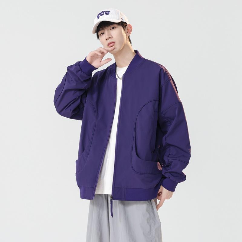 

Spring and Autumn New Jacket Baseball Uniform Cargo Jacket American Outdoor Leisure Waterproof Men s Jacket 5XL