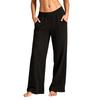 Women's Casual Wide Leg Pants with Pockets for Everyday Wear