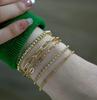 Bohemian Minimalist Women's Hand Jewelry Set: 6 Multi-layer Simple Bracelets