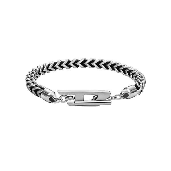 DX1540040 Oval D Logo Chain Toggle Bracelet