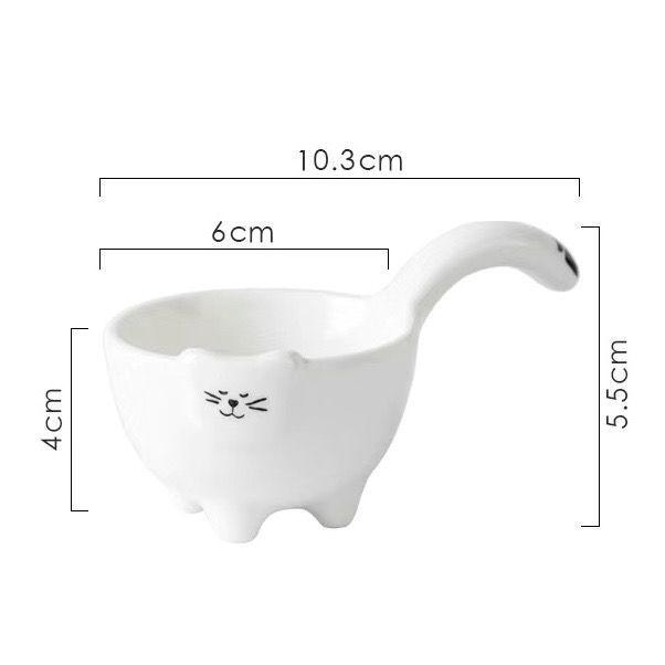 Hand Pinched Ceramic Bear Sauce Dish, Japanese Underglaze Color, Soy Sauce Vinegar Dipping Plate for Sushi