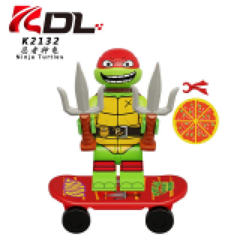 KDL817 Teenage Mutant Ninja Turtles Anime Minifigure Building Set Bagged