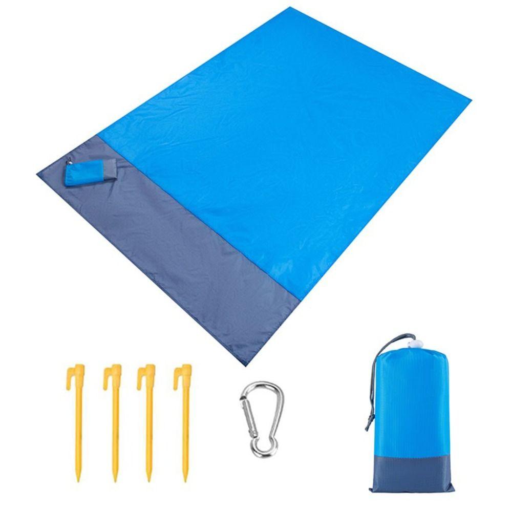 Sand Free Blanket Outdoor Picnic Pad Folding Camping Mat Anti-Sand Blanket Waterproof Beach Mat