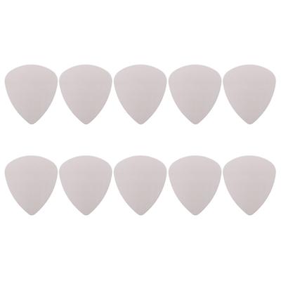 10Pcs Stainless Steel Guitar Pick Metal Electric Guitar Bass Pick Plectrum Guitar Replacement Accessory Easy To Use