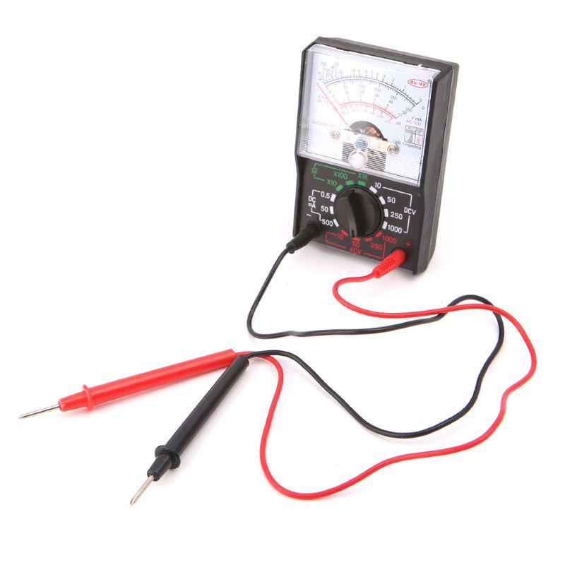Voltmeter Ammeter Resistance Meter Analog Multimeter Tool 250mA for