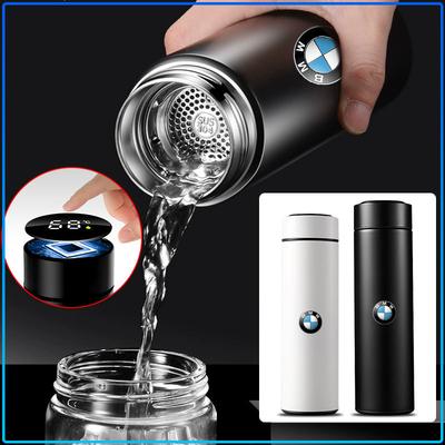 Intelligente Thermosflasche für das Auto mit Temperaturanzeige Kaffeetasse für M Performance 1 3 5 7 Serie M3 M4 M5 M6 X1 X3 X5 X6 X7 E30 E34 E36 E39 E4