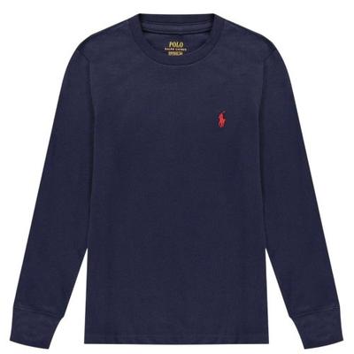 Ralph Lauren Boys Polo Cotton Long-Sleeved T-Shirt