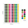 19mm Round Waterproof Self-Adhesive Color Dot Labels for Identification and Classification