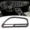 REAL Carbon Fiber Right Dashboard Air Vent Trim For Dodge Challenger 2015-23
