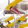 New 1 Pair Creative Home Washing Cleaning Gloves Garden Kitchen Dish Sponge Fingers Rubber Household Clea
