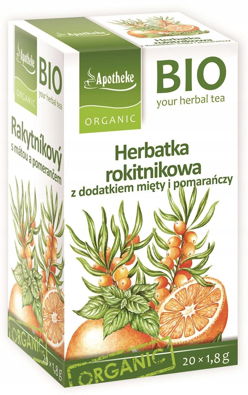 SEA BUCKETHORSE TEA WITH MINT AND ORANGE