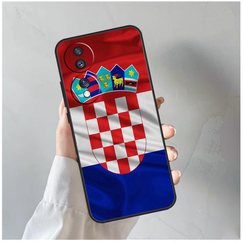 

Croatia Coat Of Arms Flag For Honor Magic 8 Pro 6 7 Lite Case For Honor Win RT 50 70 90 200 400 X8c X8b X9a X9b X9c X9d Honor 70 Lite