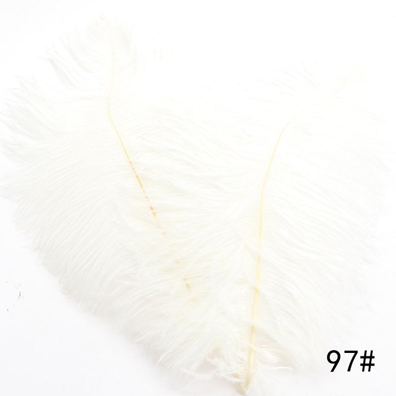 High Quality Ostrich Hair 35-40Cm Multi-Colored Decorative Feathers, Stage Room Flower Arrangement Feathers