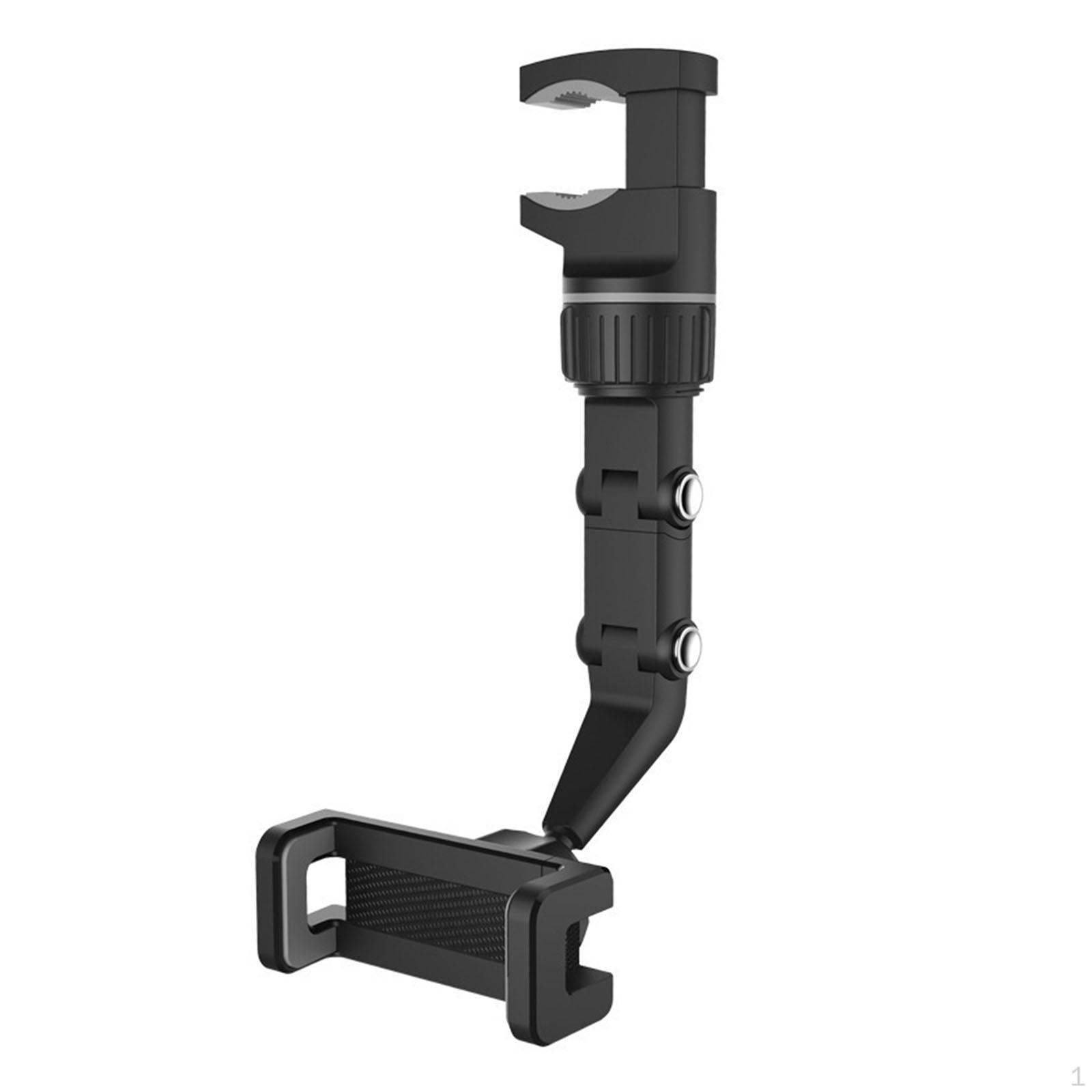 

Автомобильное зеркало заднего вида, держатель для телефона, подставка-подставка, гибкая автомобильная подставка серый