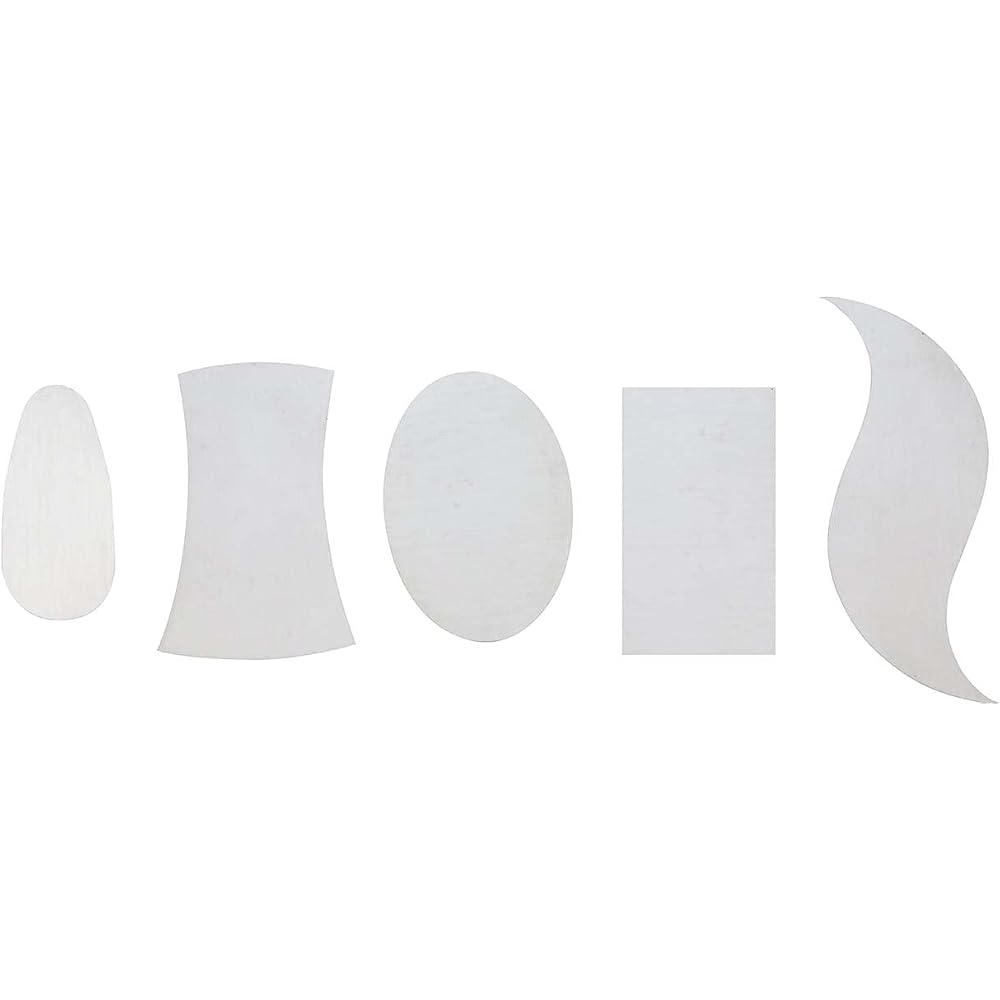 HOSCO Luthiers Tools Scraper 5-Piece Set TL-SCR-5