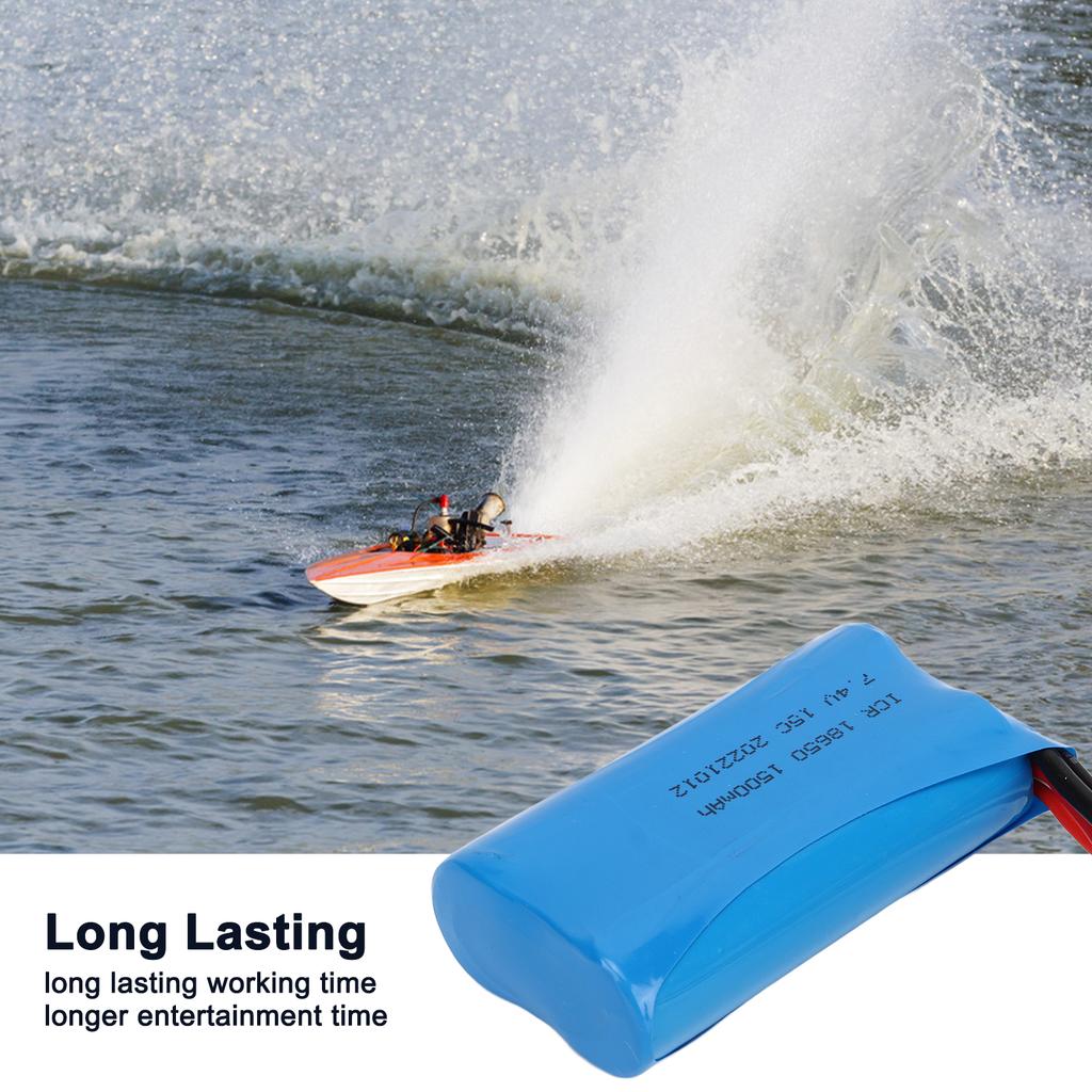 7.4V 1500MAH 15C Lithium Battery T Plug Rechargeable High Discharge RC Li Ion Battery for Syma 822 T39 T40 F39 F49