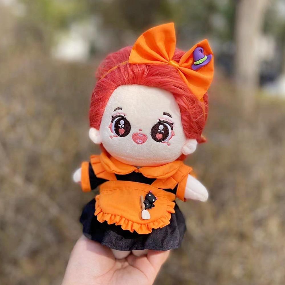 Witch Hat Cotton Doll Plush Suit Cat Plush Dolls Clothes  Doll Accessories