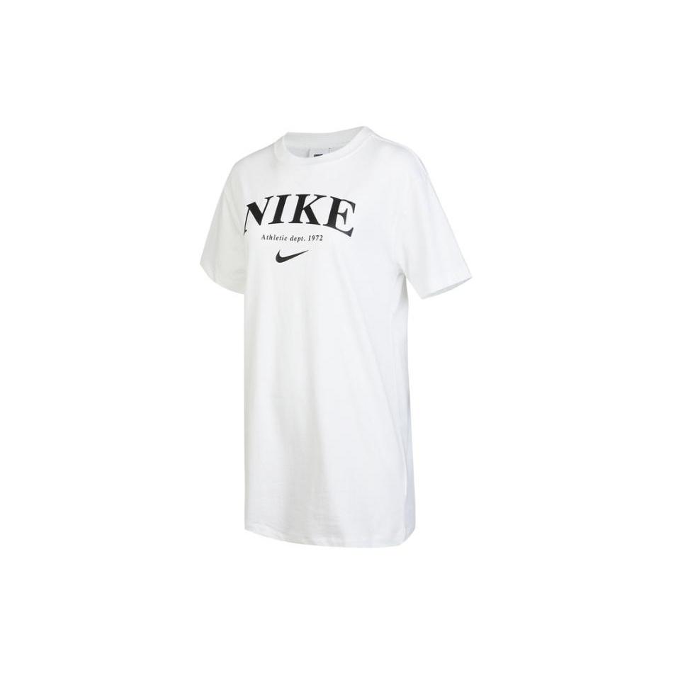 (WMNS) Nike Lifestyle Dress White Black Women s DX6312-100 S