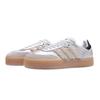 Adidas Originals SAMBAE Silver Girlish Abrasion Resistant Low top Skateboard Shoes Women's IG5744(Team348-)