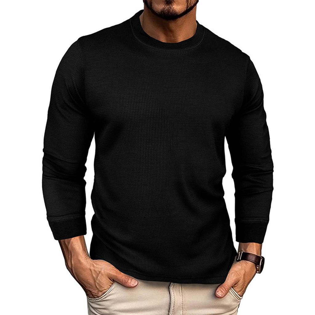 Men's Long Sleeve Graphic And Embroidered Fashion T-Shirt Spring And  Long Sleeve Pullover Sweatshirt