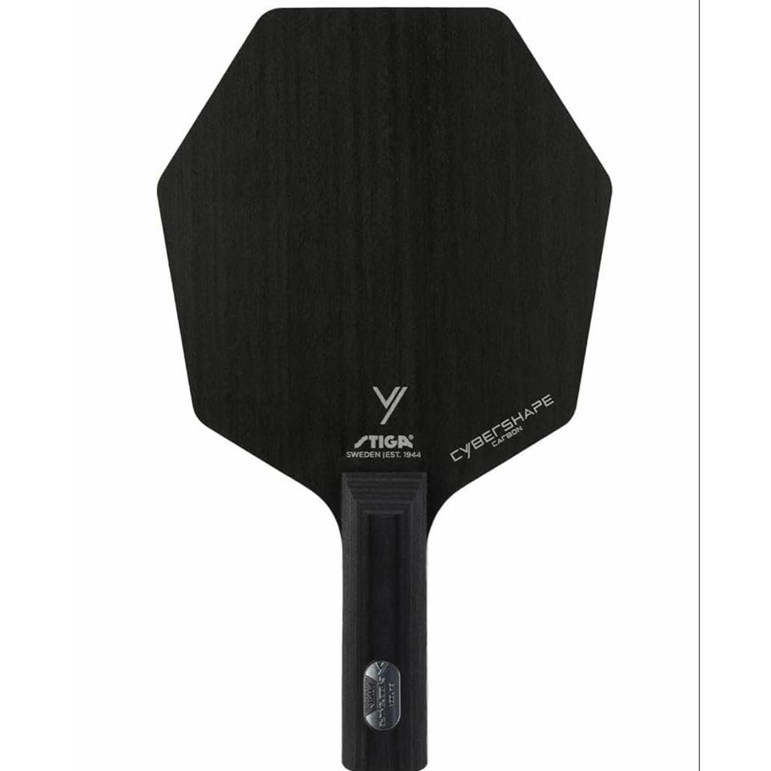 Used STIGA table tennis racket cyber shape carbon hexagonal racket