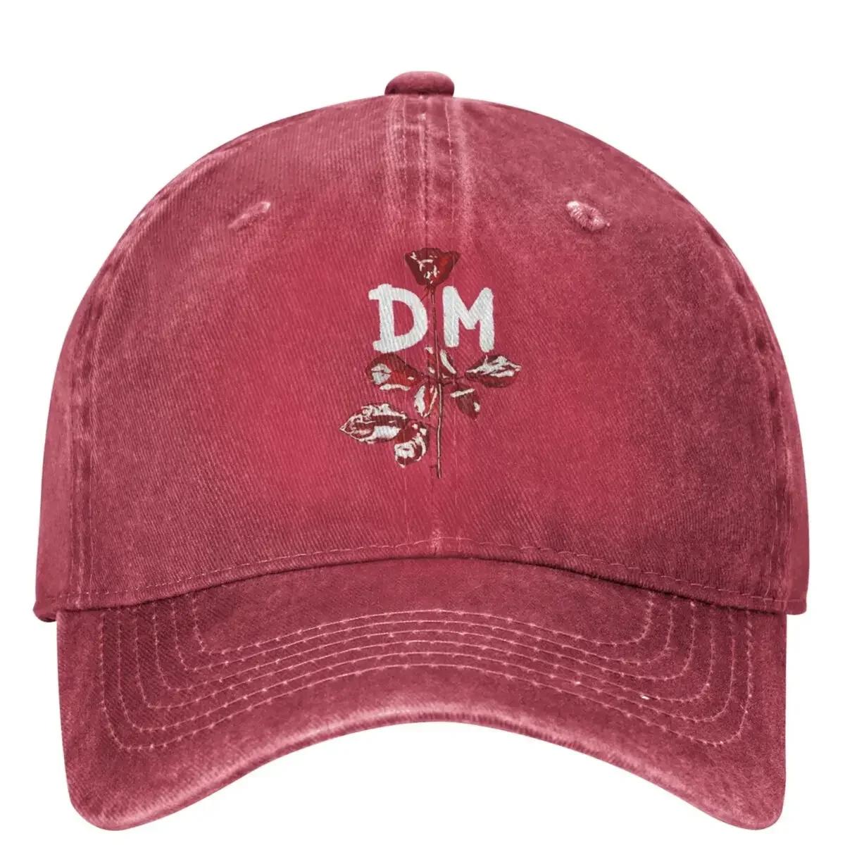 DepecheMode Denim Baseball Cap Violator With DM Unisex Adult Custom Trucker Hat Summer Cool Outdoor Gym Hot Sale Baseball Caps One Size