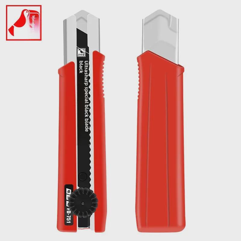 Woodpecker 25mm Heavy-Duty Utility Knife for Cutting Paper, Leather, and Wallpaper